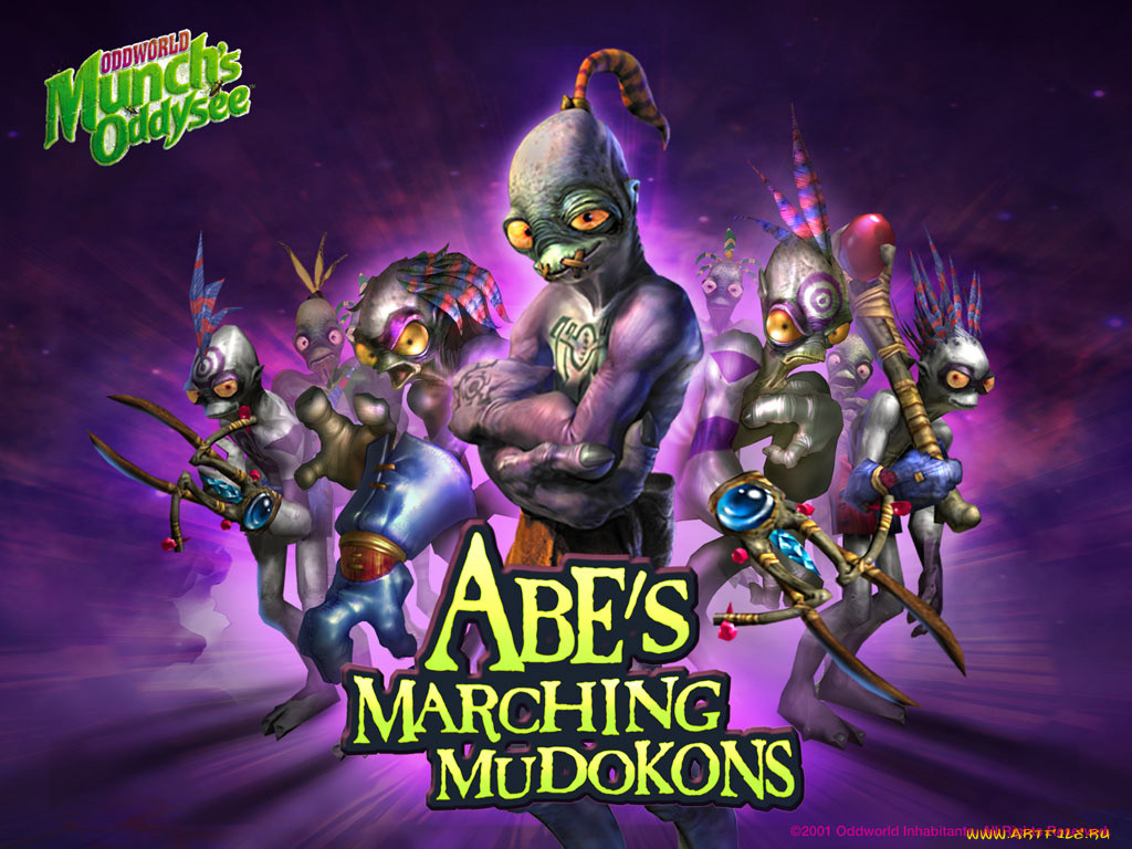 oddworld, munchs, oddysee, , 